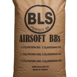Billes 6mm Airsoft biod&eacute;gradables BLS - Sac de 10 kg - 0.2