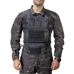 Chest Rig Flint MK1 - Corso Tactical - Noir