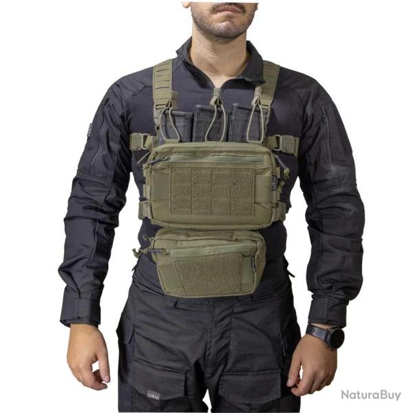 Chest Rig Flint MK1 - Corso Tactical - Ranger Green