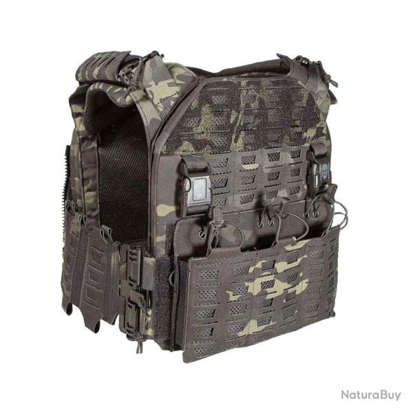 Gilet tactique porte-plaques Drake MK4 - Corso Tactical - Multicam Noir