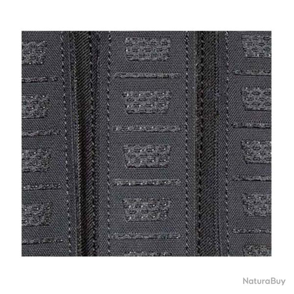 Porte chargeur frontal MP5 / MP7 MOLLE pour gilet tactique - Noir