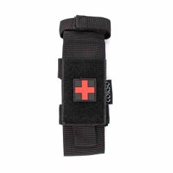 Pochette porte-tourniquet et ciseaux MOLLE - Corso Tactical - Noir