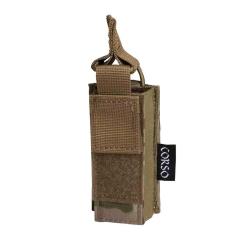Poche porte-chargeur simple pour pistolet Dagger MK2 MOLLE - Corso Tactical - Multicam