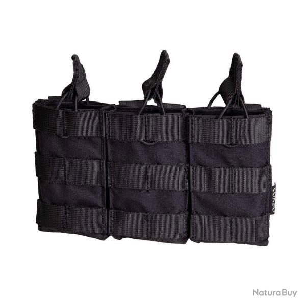 Poche porte-chargeurs triple M4 Dagger MOLLE - Corso Tactical - Noir