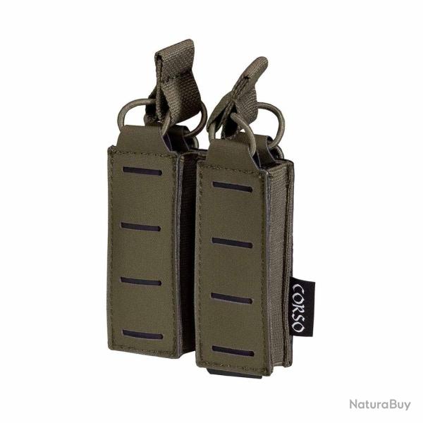 Poche porte-chargeurs double pour pistolet Dagger MK1 Laser - Corso Tactical - Ranger Green
