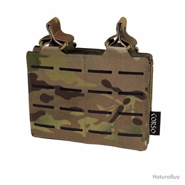 Poche porte-chargeurs double M4 Dagger MK1 Laser - Corso Tactical - Multicam