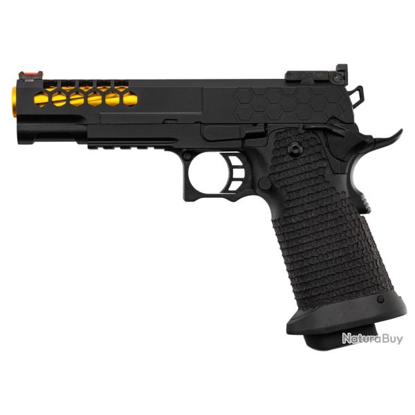 R�plique GBB hi-capa 5.1 noir/gold Golden Eagle