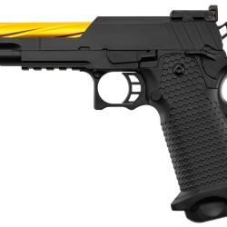 R&eacute;plique GBB hi-capa 5.1 noir/Gold Golden Eagle