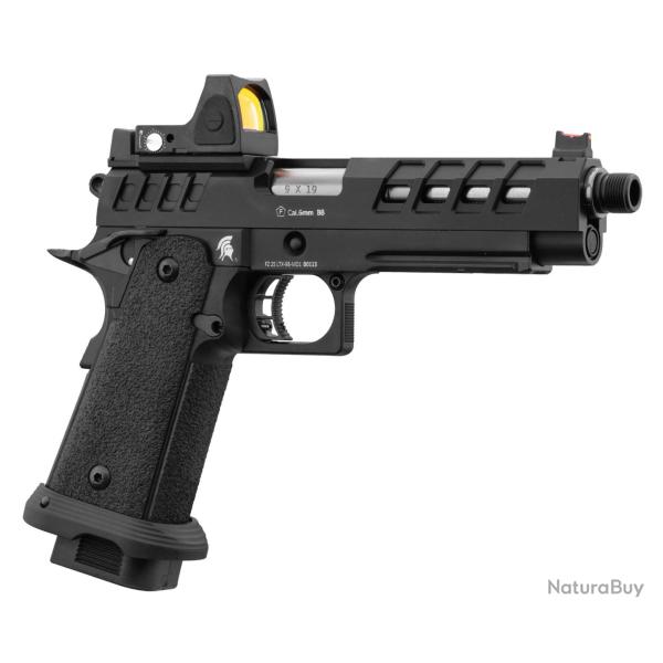 Pistolet Airsoft GBB HERACLES Hi-Capa 5.1 avec RMR Lancer Tactical