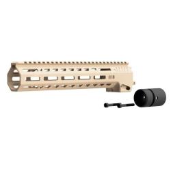 Garde-main V-Rail 11'' avec &Eacute;crou de Canon pour VMP-2M - Vorsk (Noir / Gris / Tan)