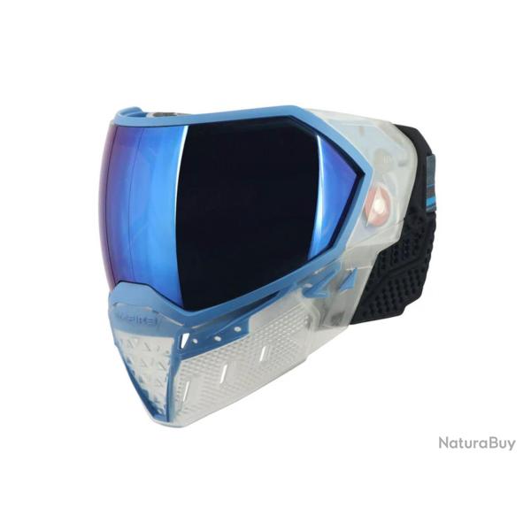 EVS Crystal SE Clair/Bleu avec lentille miroir bleue