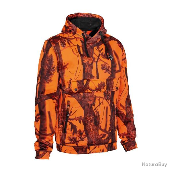 SWEAT TOP GHOST CAMO BLAZE PERCUSSION