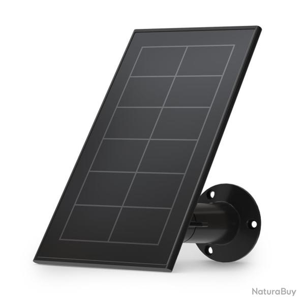 PANNEAU SOLAIRE NOIR + CABLE 2,4M - Noir - ARLO
