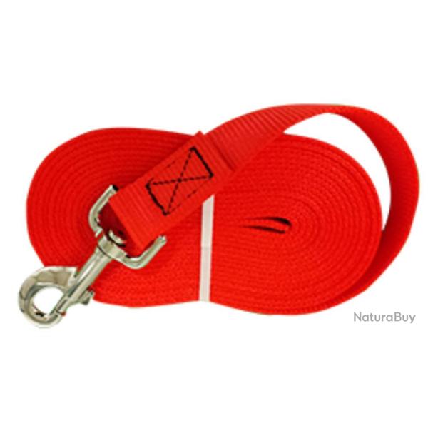 LONGE PLATE ORANGE 10M - HB DOG