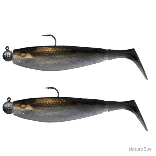 LEURRE SOUPLE MONTE GBUMP READY TO FISH 140 X2 - TARGET MULET - GUNKI