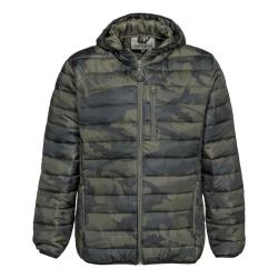 DOUDOUNE HOMME A CAPUCHE CAMO TREK - 2XL - PERCUSSION