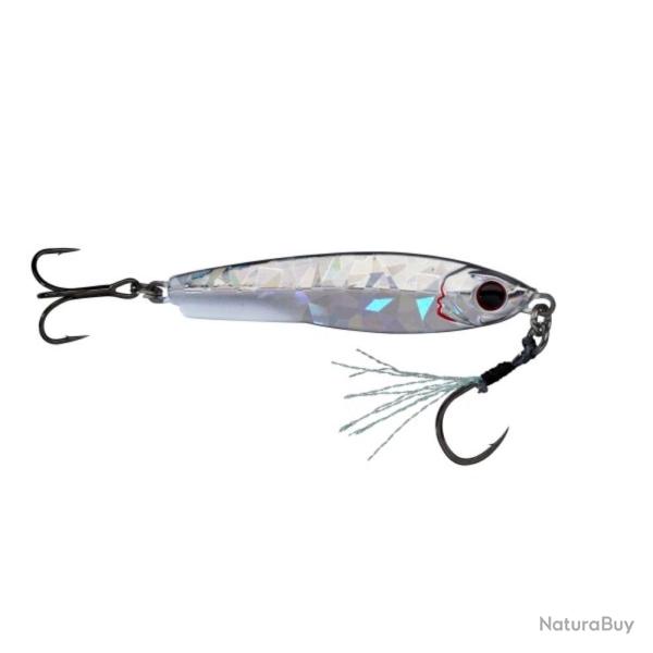 CASTING JIG SPACE JIG 35G 8CM - WHITE HOLO - GUNKI