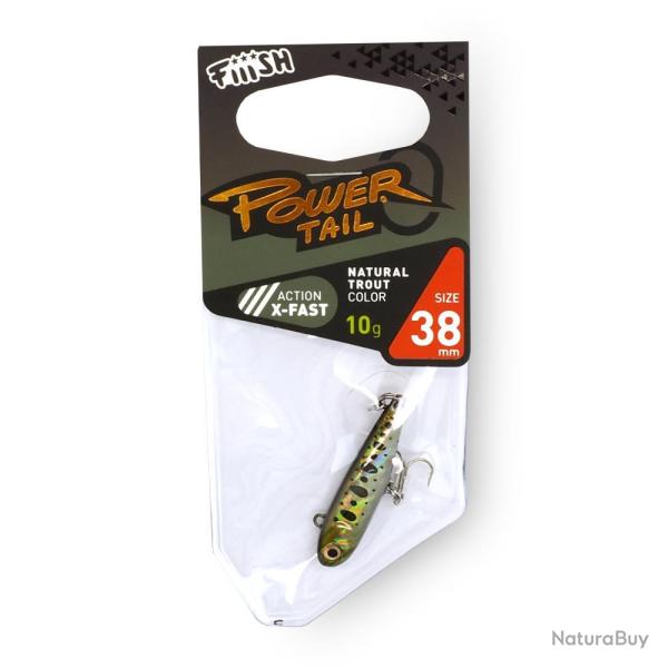 LEURRE PT38 X-FAST 10GR - NATURAL TROUT - FIIISH