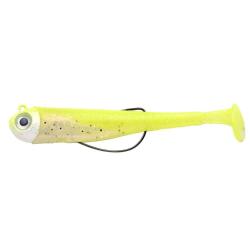 LEURRE GUTSBAIT 9.5CM 10G - UV LEMON&PEARL - SPRO