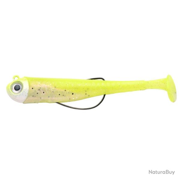 LEURRE GUTSBAIT 9.5CM 10G - UV LEMON&PEARL - SPRO