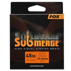 TRESSE SUBMERGE ORANGE 300M - 45 LBS - FOX
