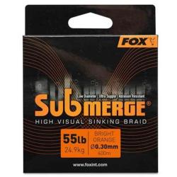 TRESSE SUBMERGE ORANGE 300M - 55 LBS - FOX
