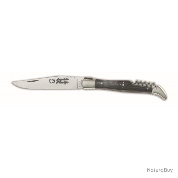 COUTEAU TIRE-BOUCHON LAGUIOLE CORNE 12CM - LE SABOT