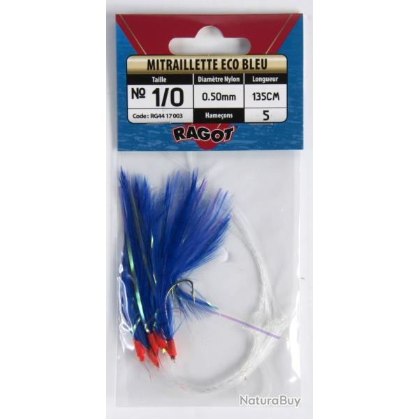 MITRAILLETTE ECO 5H 1/0 - Bleu - RAGOT