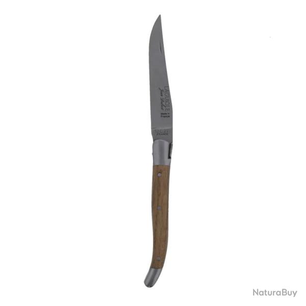 COUTEAU PREMIUM MANCHE EN BOIS DE CHENECOFFRET - JEAN DUBOST