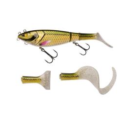 LEURRE HYBRIDE ARTICULE ZILLA TAILSWINGER 14CM - AYU GREEN - BERKLEY