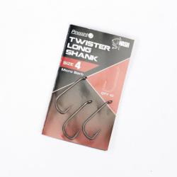 HAMECONS TWISTER LONG SHANK - 4 - NASH