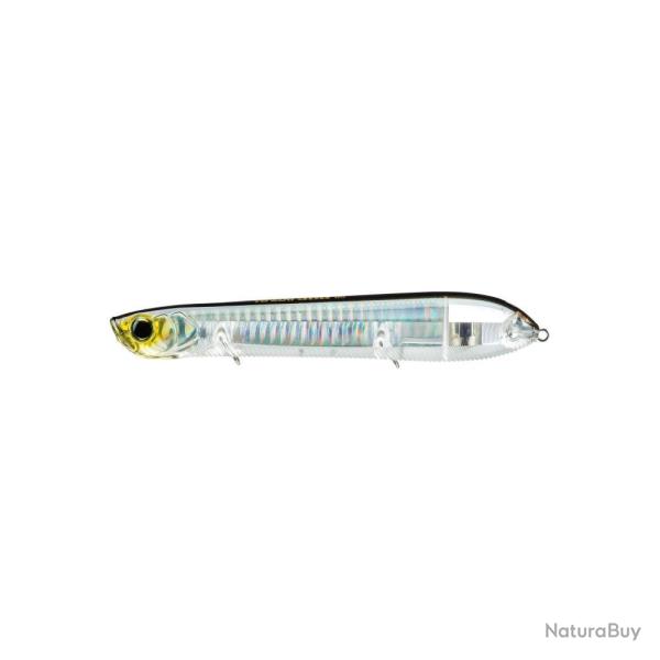 LEURRE 3DB PENCIL POPPER 13.5CM 27G - PRISM SILVER BLACK - YOZURI