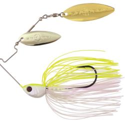 LEURRE CAJUN SPINNERBAIT 14G - WHITE & CHART - SAKURA