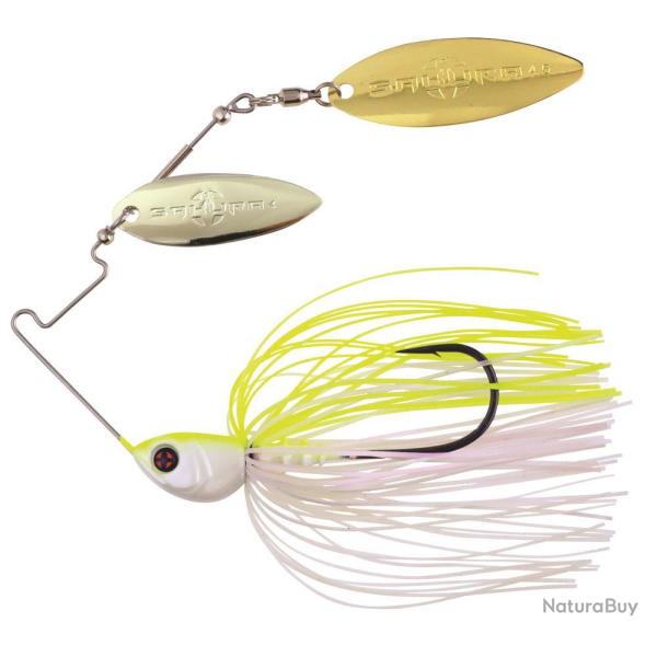 LEURRE CAJUN SPINNERBAIT 14G - WHITE & CHART - SAKURA