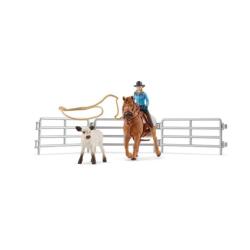 COFFRET EQUIPE DE COWBOY ET LEURS LASSOS - SCHLEICH
