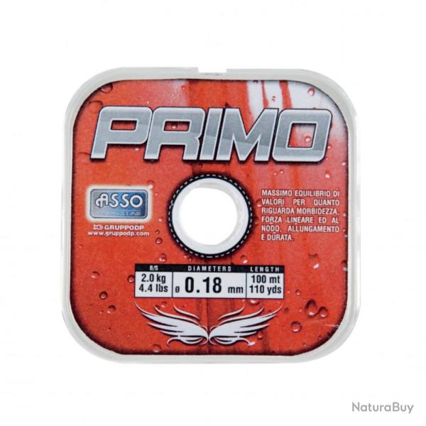 NYLON PRIMO CRYSTAL 1000M - 35/100 - ASSO