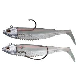 LEURRE SOUPLE MONTE G'BUMP SWM 9.5CM 14G - GHOST SPRAT - GUNKI