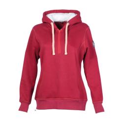 SWEAT CAPUCHE ALEXANDRA FEMME ROUGE CYRUS