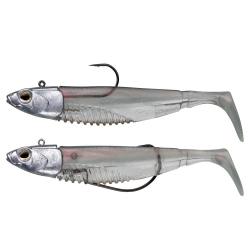 LEURRE SOUPLE MONTE G'BUMP SWM 12.5CM 20G - GHOST SPRAT - GUNKI