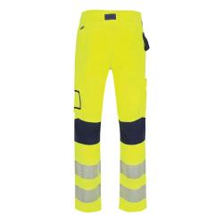 Pantalon de travail homme Hector Herock&reg; jaune multi-poches 50