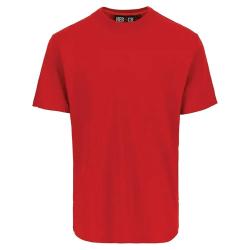 T shirt manches courtes Herock&reg; homme en coton rouge Col rond 190g m&sup2;