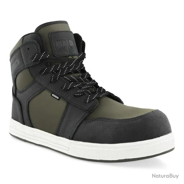 Baskets de s�curit� Saron Certifi�es S3S Kaki Noir Herock