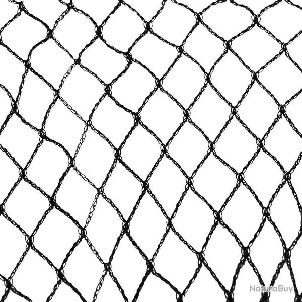 Filet de Protection 10x10m � Maille Hexagonale 35mm - Poly�thyl�ne Anti-UV Noir