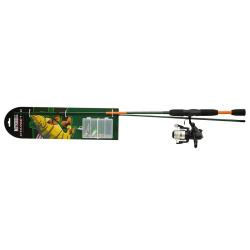 Combo Target II - Canne &agrave; P&ecirc;che Polyvalente 5-20g 4m avec Moulinet