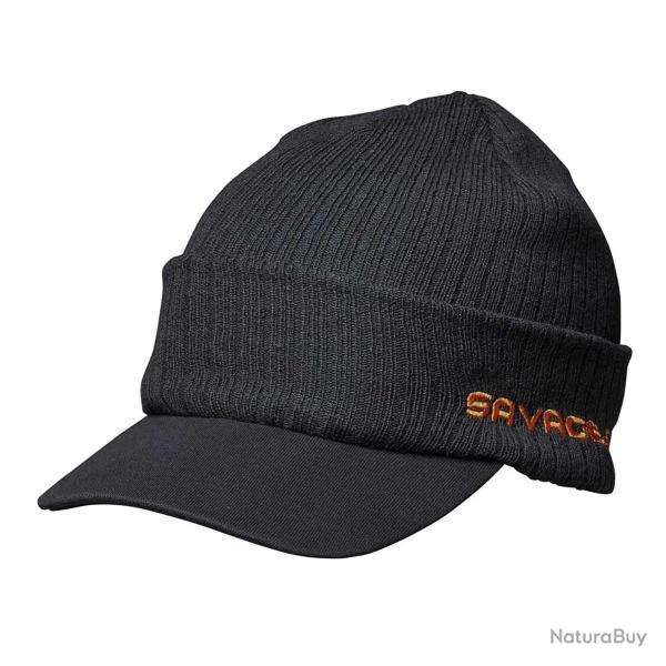 Casquette-Bonnet Beanie Homme Gris en Acrylique Extensible