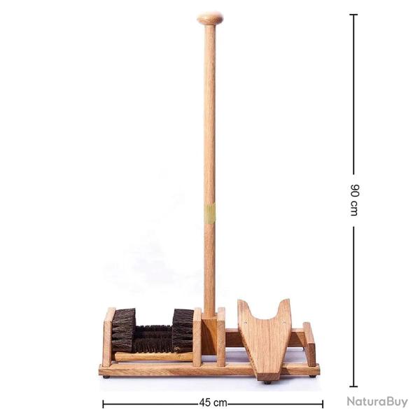 Tire-Bottes avec Brosses de Nettoyage Polypropyl�ne - Hauteur 90 cm