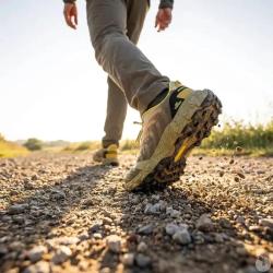Baskets de marche homme Santiago - Marron - SAFETY JOGGER 42