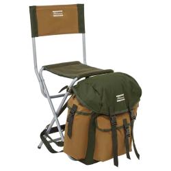 Sac &agrave; dos si&egrave;ge pliable avec structure en acier - 2,8 kg