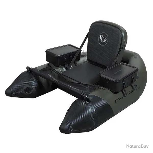 Float-tube 155 Belly Boat - PVC Robuste avec Si�ge Sur�lev� et Sacoches �tanches