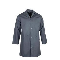Blouse Homme Manches Longues Vert - LMA&reg; Polyester-Coton 245g/m&sup2; M